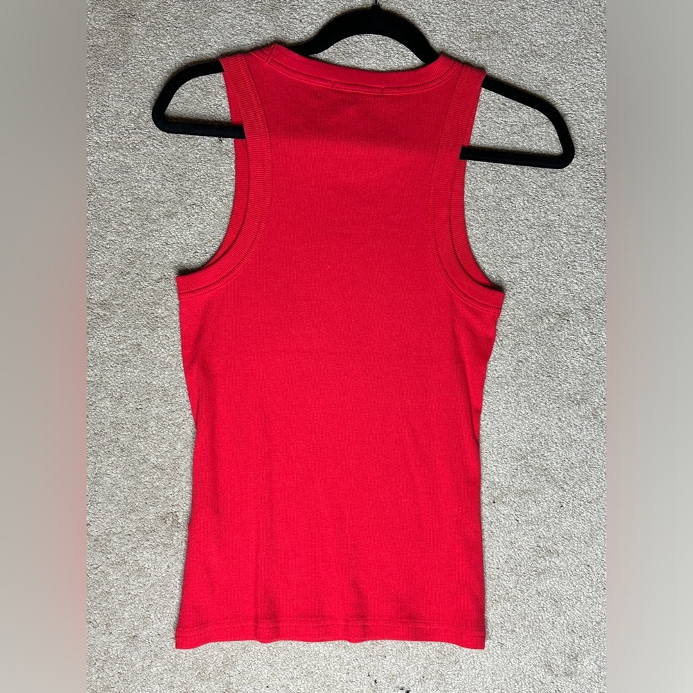 🛑 SOLD - 
NWT Banana Republic fitted ribbed tank top - M - Picture 4 of 5
